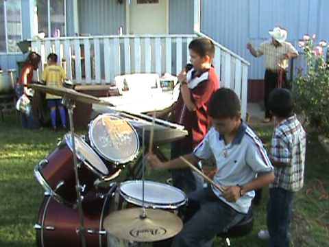 tony playing drums