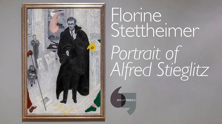 Florine Stettheimer, Portrait of Alfred Stieglitz