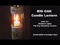 BIG OAK Candle Lantern