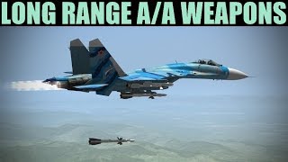 Su-27, Su-33, Mig-29 & J-11A: BVR Long Range Missile Tutorial | DCS WORLD