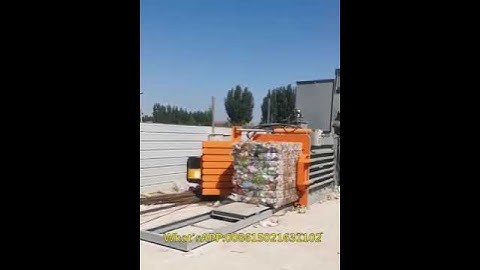 160 Ton PET Bottle Baling Machine