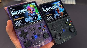 Unboxing R36s Handheld Game Console And Test