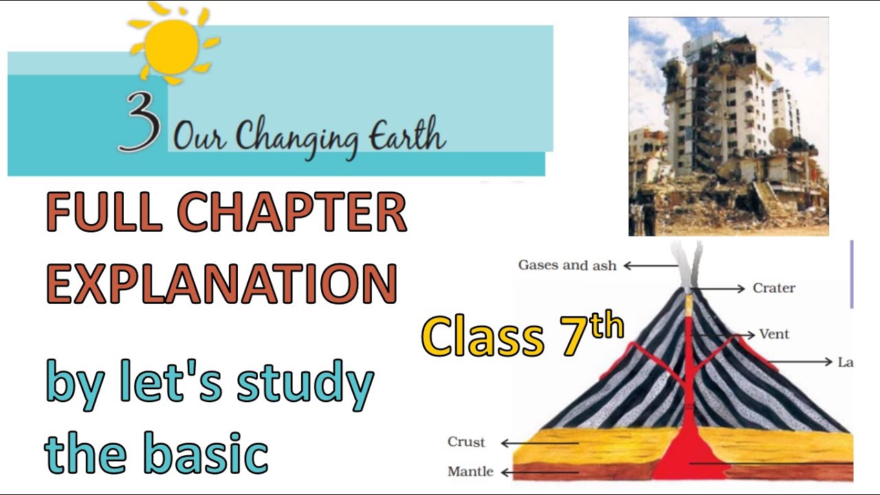 NCERT CLASS 7TH / OUR CHANGING EARTH / EXPLANATION / BY LET's STUDY THE ...