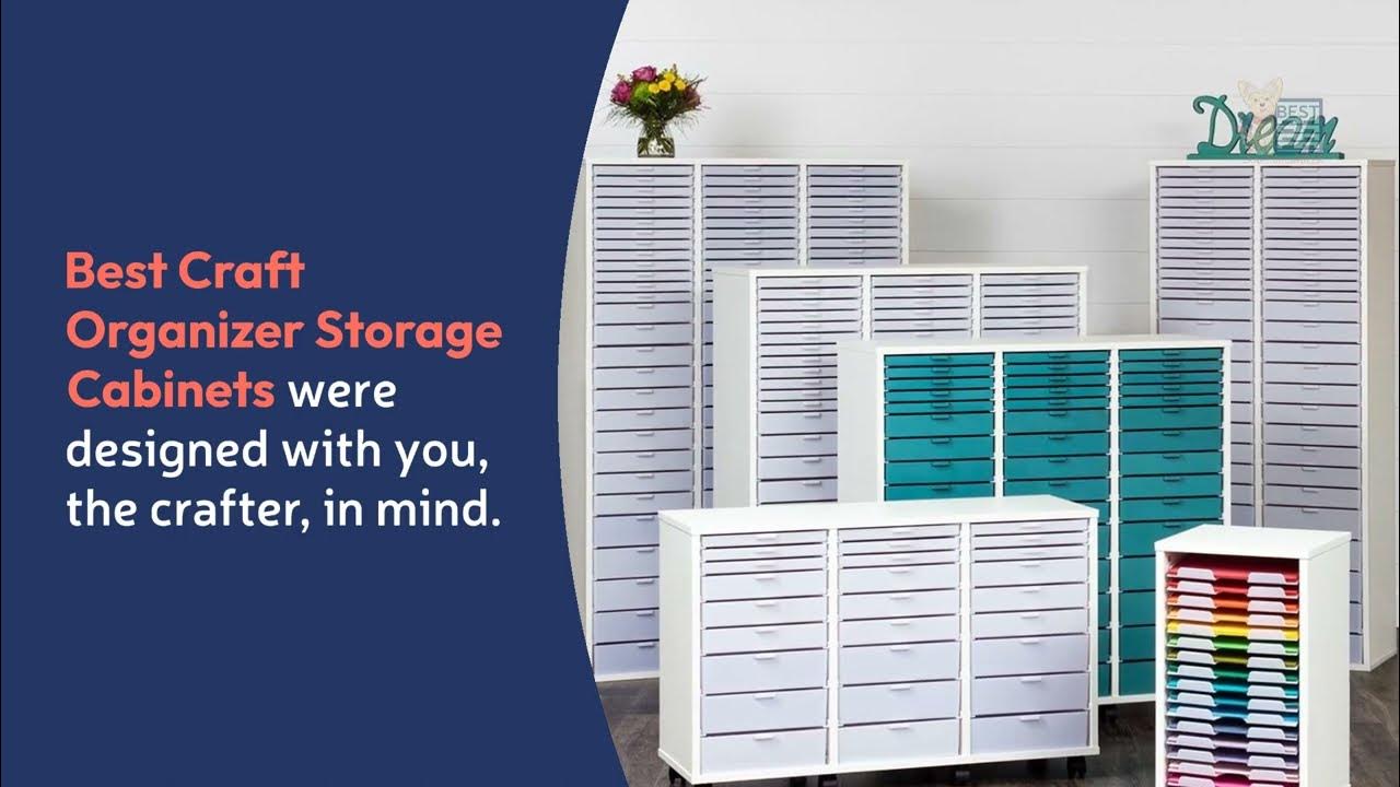 Craft Storage Cabinets Customizable to Fit Your Space 