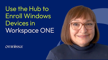 Enrolling Windows Devices in Workspace ONE Using the Intelligent Hub
