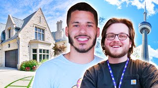 I MOVED into ZLANER'S HOUSE for a WEEK! (Canada Vlog 2023)