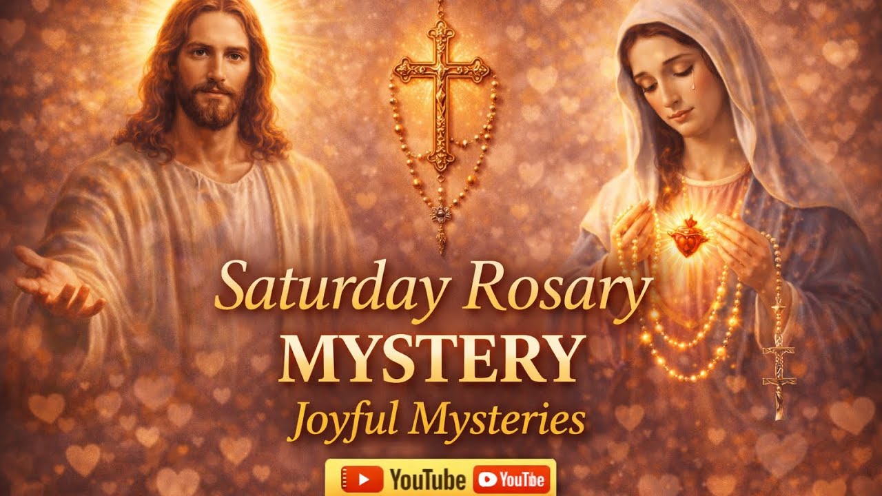 Saturday Rosary – Joyful Mysteries | Powerful Catholic Prayer 