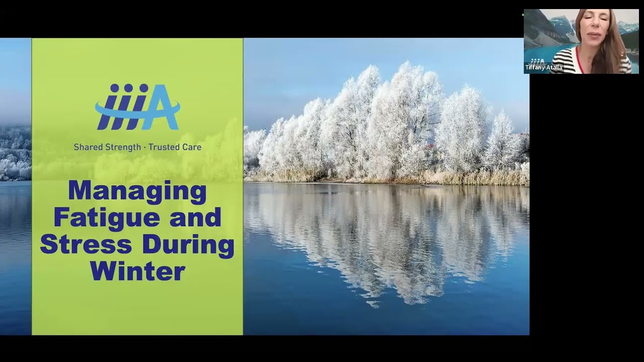 Managing Fatigue and Stress During Winter