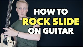 Rock Slides - Guitar - How & When to Use (Power Slide, cool guitar effect)