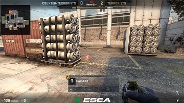 CS:GO - Dont kill him yet, let me plant the bomb so we can get money... 1v5 ninja defuse...