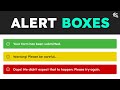 How to Add an Alert Box to Your Websites with HTML & CSS