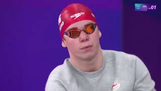 Defending champ Kyle Chalmers dominates 100m Free semi-finals in Glasgow | Commonwealth Games 2026