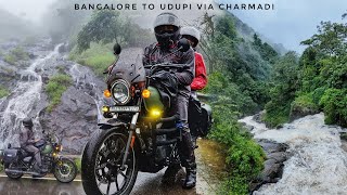 Epic Ride!! Bangalore to Udupi via Charmadi Ghat on Meteor 350
