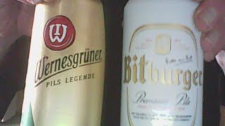 Louisiana Beer Reviews: Wernesgrüner Pils Legende vs. Bitburger Premium Pils