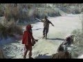 Dartagnan and rochefort duel on a frozen river