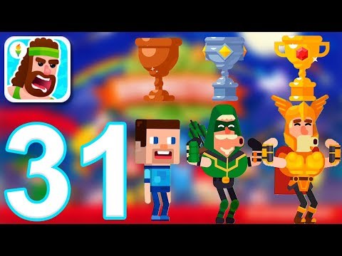 Bowmasters - Gameplay Walkthrough Part 31 - All Tournaments (iOS)