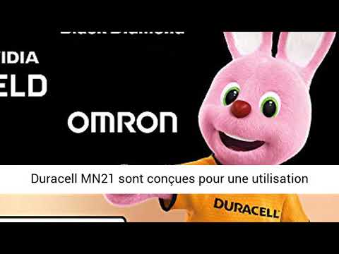 Duracell MN21 Pile Alcaline 12V, Lot de 2 ( A23 / 23A / V23GA / LRV08 / 8LR932 ), pour Télécommandes