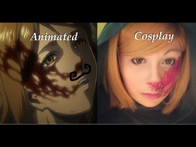 Attack On Titan ɲæã®å·¨äºº Cosplay Tutorial Dead Petra Ral Make Up Youtube attack on titan 鲿ã®å·¨äºº cosplay