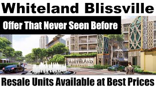 Whiteland Blissville Sector 76 || Low Rise Floors in Gurgaon || Resale Units in Whiteland Blissville