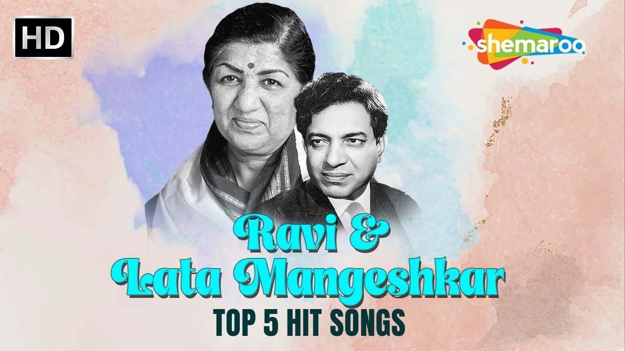Lata Ravi Ravi & Lata Mangeshkar Top 5 Hit Songs | Video Jukebox | Together ...