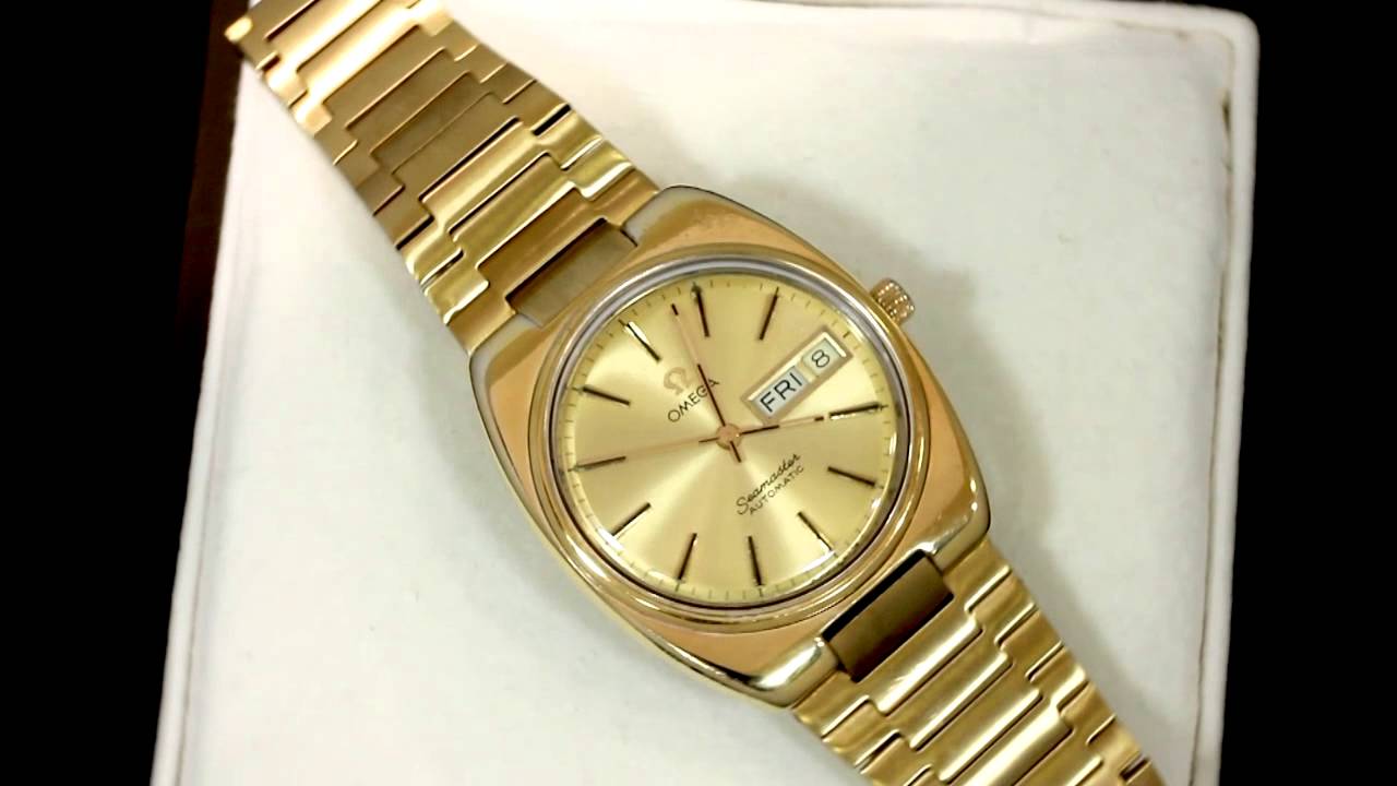 Omega Seamaster Day Date, Gold Plated 