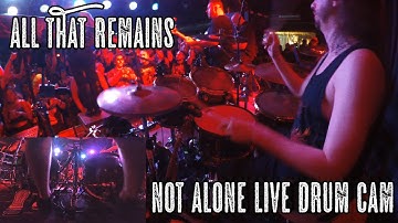 Mike Caputo - All That Remains - Not Alone (live drum cam)