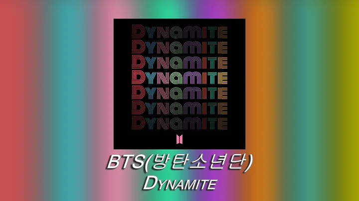 [가사/한글해석]BTS(방탄소년단) -  'Dynamite' 영어라서 조크든요😃