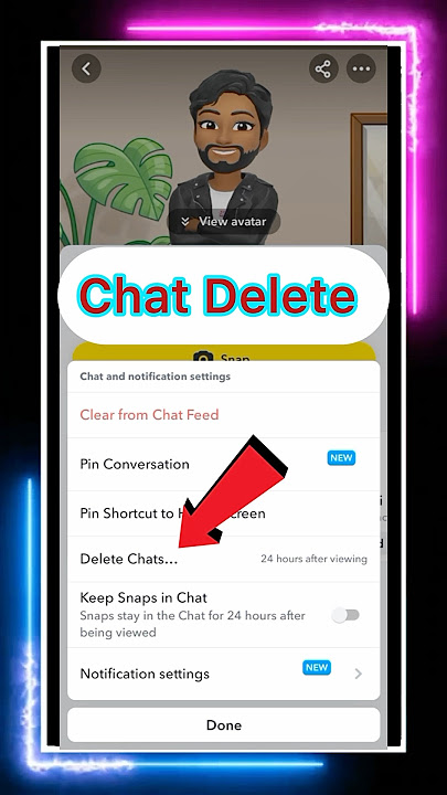 Snapchat Par Chat History Kaise Delete Kare 😱 l How To Delete Chat On Snapchat #snapchat  #shorts