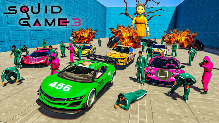 THE LAST ONE EXPLODES WITH RANDOM CARS INSIDE SQUID GAME 3!! BRUTAL! - GTA 5 ONLINE