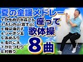 夏の童謡【歌体操メドレー 8選】椅子に座って出来る高齢者向けの全身運動リズム体操