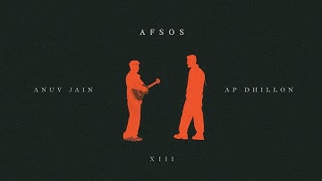 Anuv Jain - AFSOS ft. AP Dhillon (Official Visualizer) | 1 HOUR LOOP