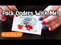 Pack Orders With Me! Studio Vlog #41¦ The Corner of Craft