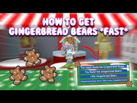 HOW TO GET GINGERBREAD BEARS *FAST* | Bee Swarm Simulator