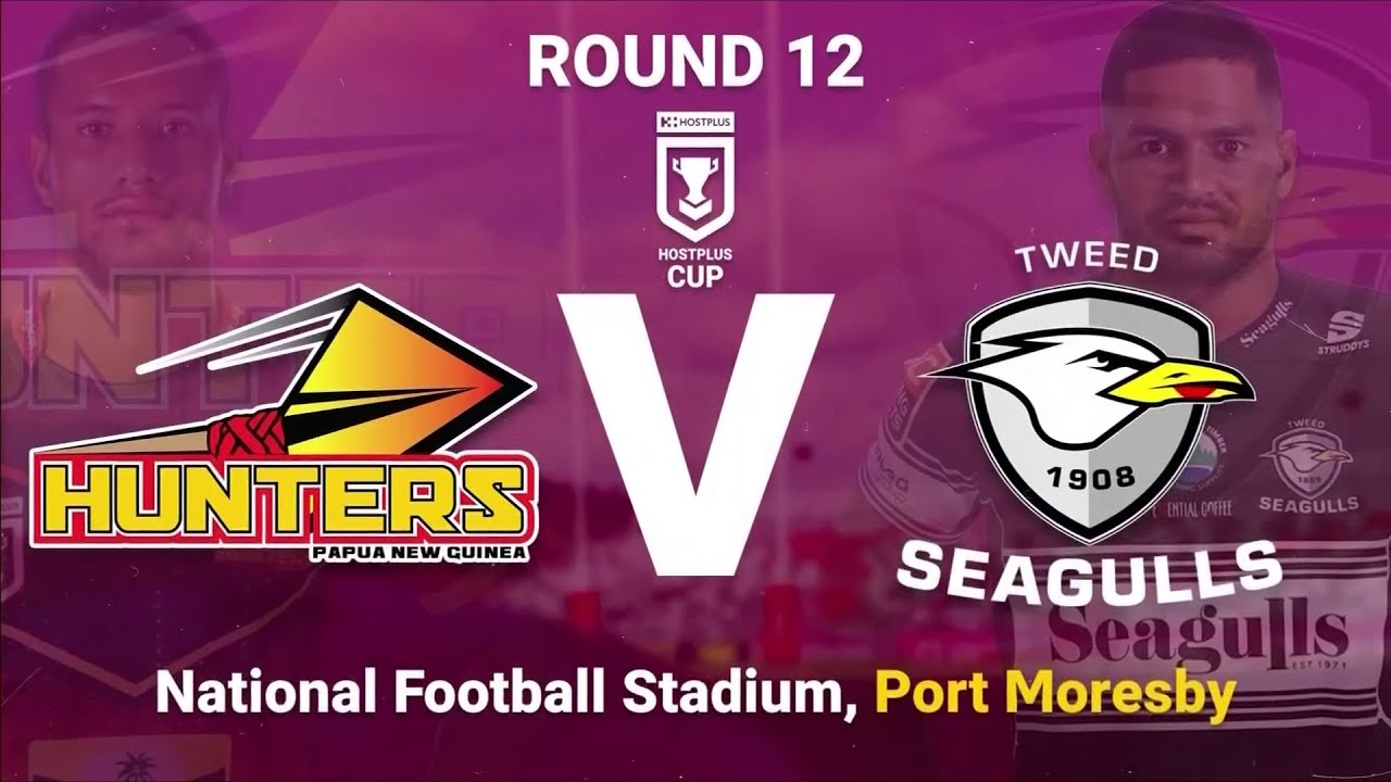 SP PNG Hunters vs Tweed Seagulls Match Highlights Round 12 Hostplus Cup 2023