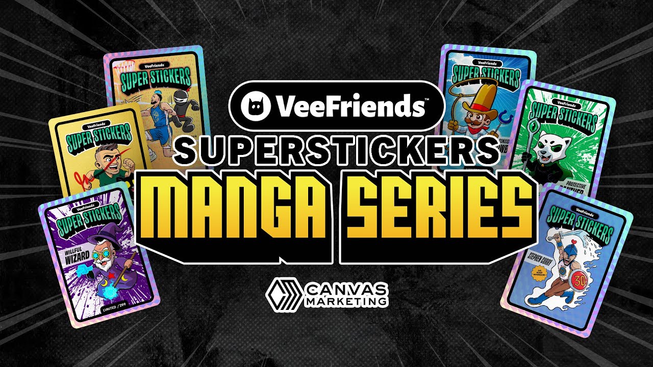 Stephen Curry Teams Up with GaryVee for VeeFriends Manga Super Sticker