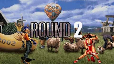 KOF 2002 Magic Plus ll - Athena K9999 Robert 1/2