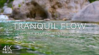 Tranquil Flow 💧🌿 Crystal Clear Waters & Relaxing Ambient Music | 4K HDR