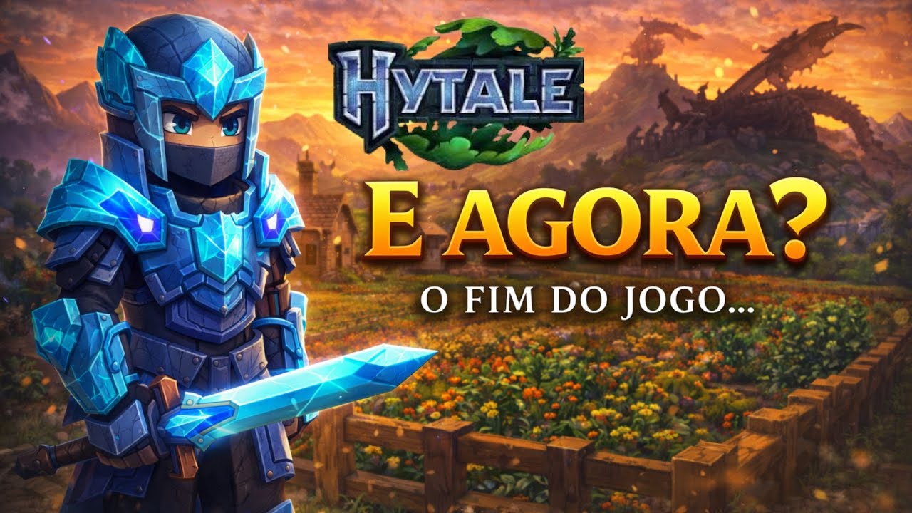 Zerei o Hytale e descobri um problema sério... 🚫🐉