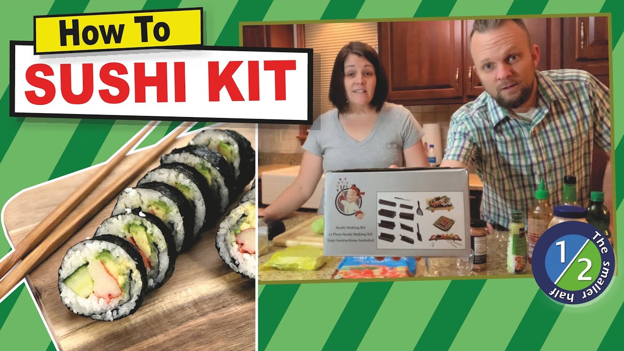 Amazon Sushi Kit Review 15 Pc How To Make Sushi At Home Youtube