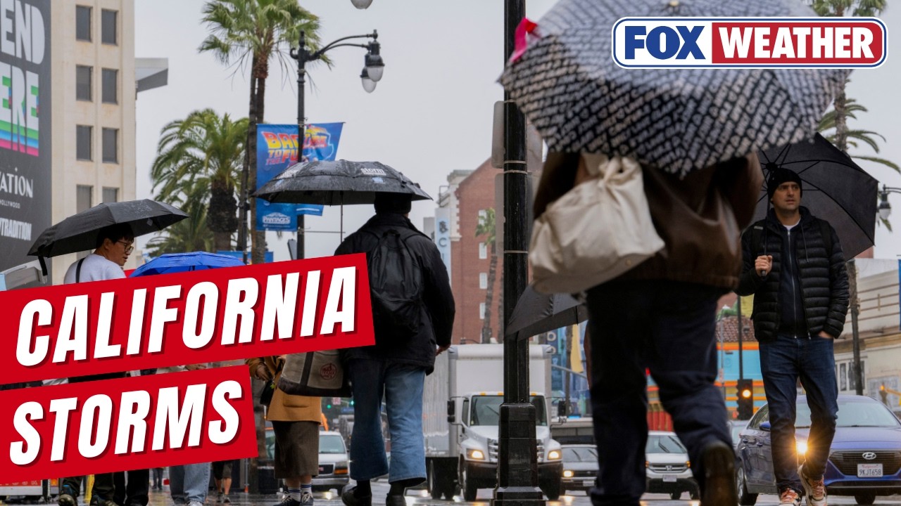 Multiple storms to bring rounds of rain and snow to West Coast - YouTube