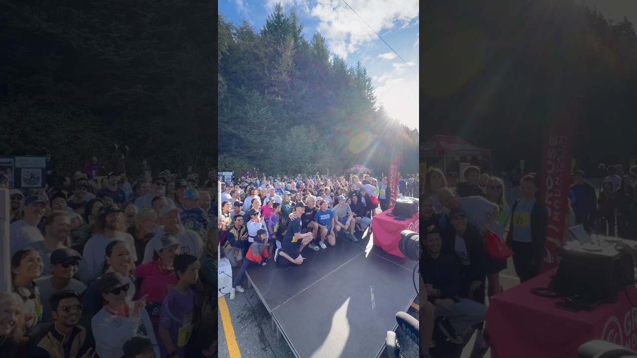 What an incredible day on the Grouse Grind raising money for the Sedin Family Foundation!