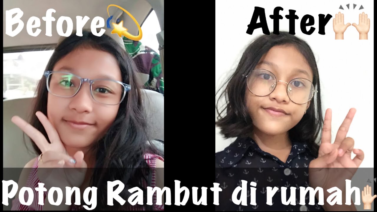  Potong  Rambut  di  rumah  YouTube