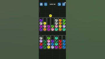 Ball Sort Puzzle Level 169 #games #lifeisbutadream #whowillbemylifepartnerta #level