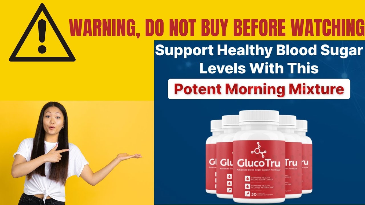 GLUCOTRU REVIEW ‐ ⚠ DON'T BUY BEFORE WATCHING‼‼️