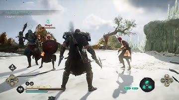 Wolf Warrior Dual Sickles Build vs Thottigr And Riekr - Nightmare Difficulty - AC Valhalla