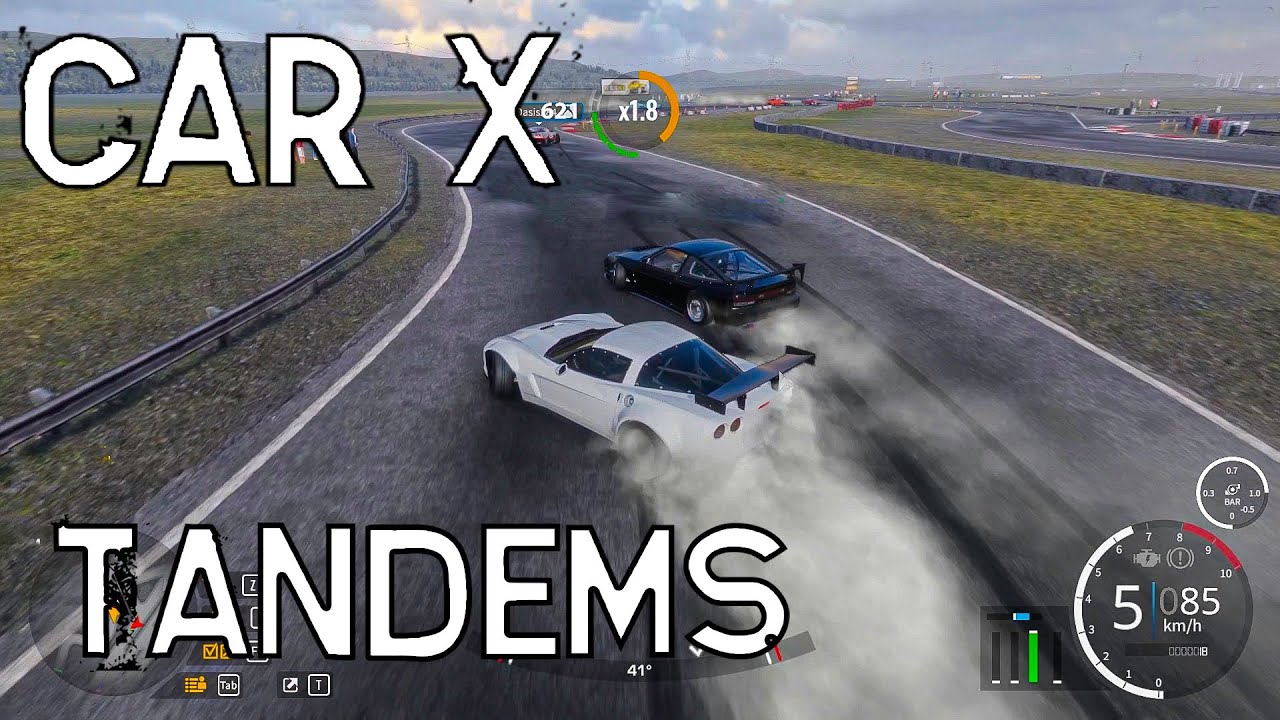 Day 2 Tandem Practice Car X racing online - YouTube