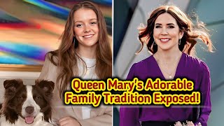 Queen Mary's Adorable Family Tradition Exposed! Pets in Royal Portraits?