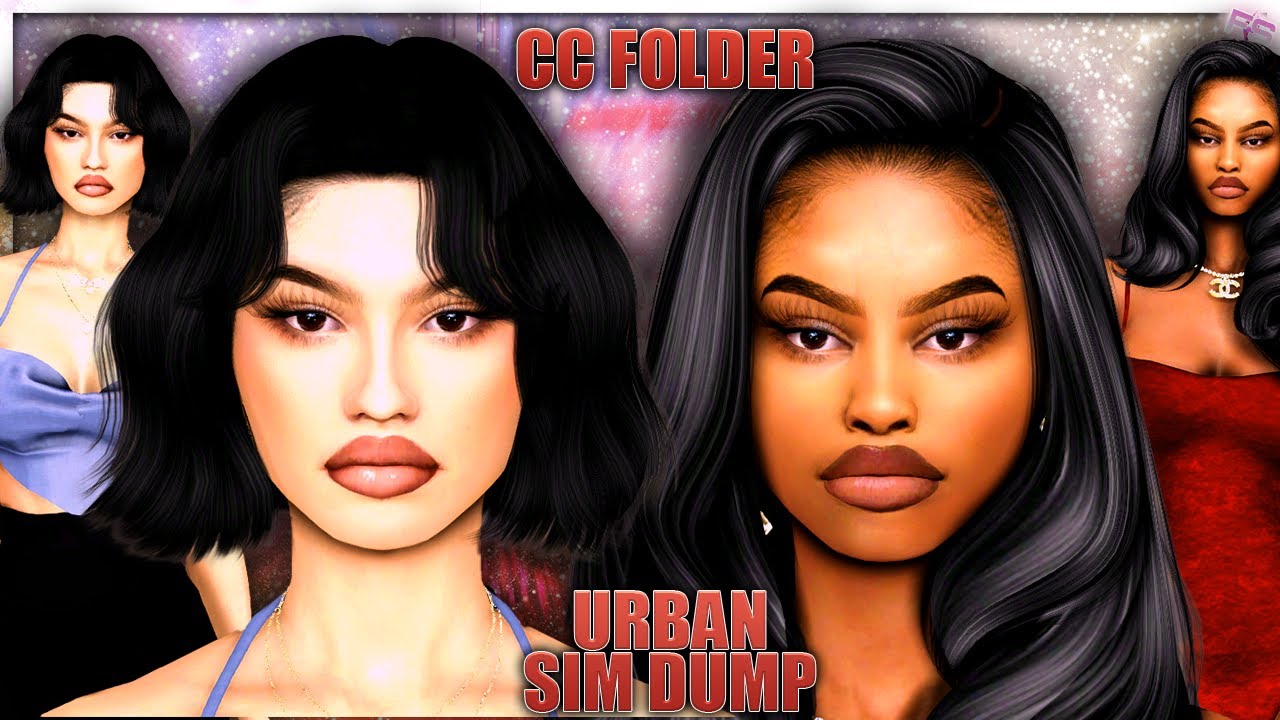 SIM DUMP 81 💎 - CC & SIM DOWNLOAD | Sims 4 CAS - YouTube