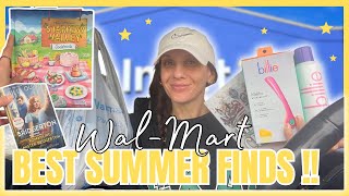 WALMART SUMMER SHOP WITH ME & CAR HAUL |  Drugstore Make Up, New Body Products, BIG DUPE FINDS