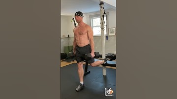Dumbbell Suitcase Bulgarian Split Squat